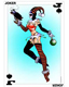 Wild Joker Babe Print